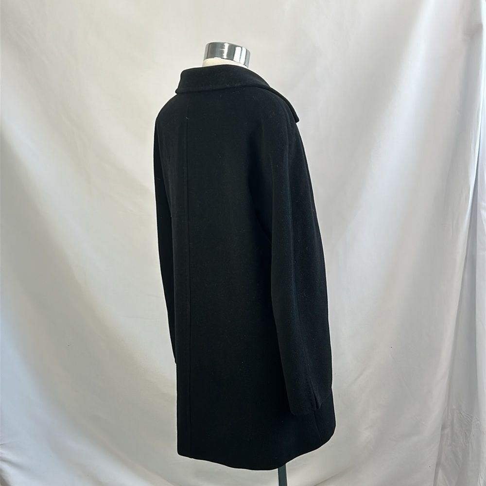 Talbots Black 3/4 Wool Jacket - image 4